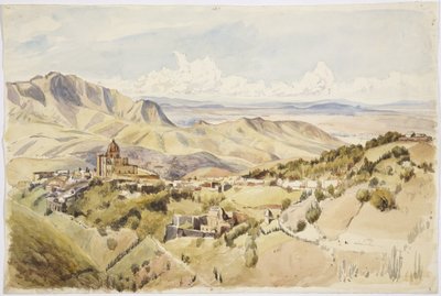 Uitzicht nabij Guanajuato, Guanajuato Staat, Mexico door Adela Breton