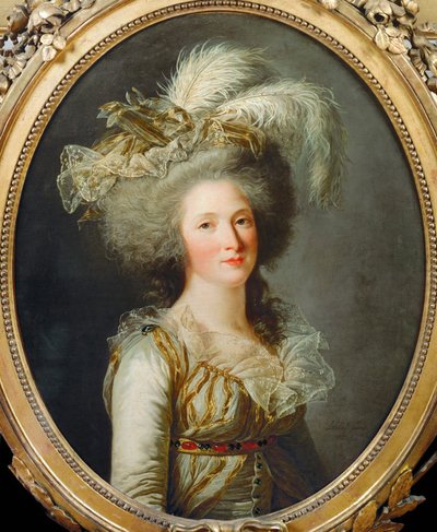 Elisabeth van Frankrijk door Adelaide Labille Guiard
