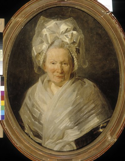 Portret van een oude vrouw door Adelaide Labille Guiard