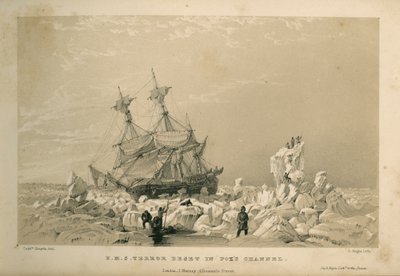 H.M.S. Terror vastgelopen in Fox