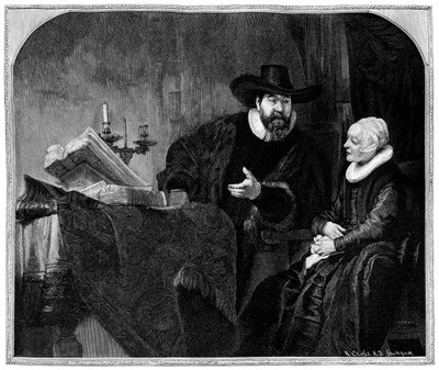 Renier Ansloo en zijn Moeder, 1895 door Adolf Closs