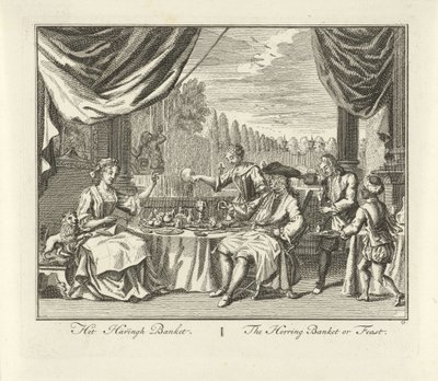 Haringbanket door Adolf van der Laan