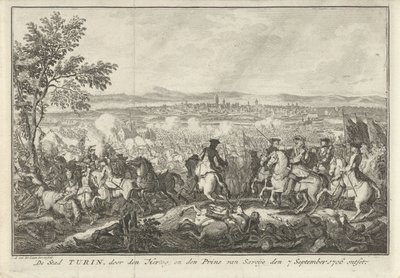 Ontzet van Turijn, 1706 door Adolf van der Laan