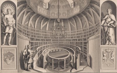 Theatrum anatomicum in het Waaggebouw door Adolf van der Laan