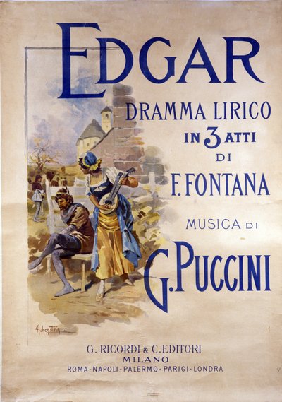 Poster voor de opera 