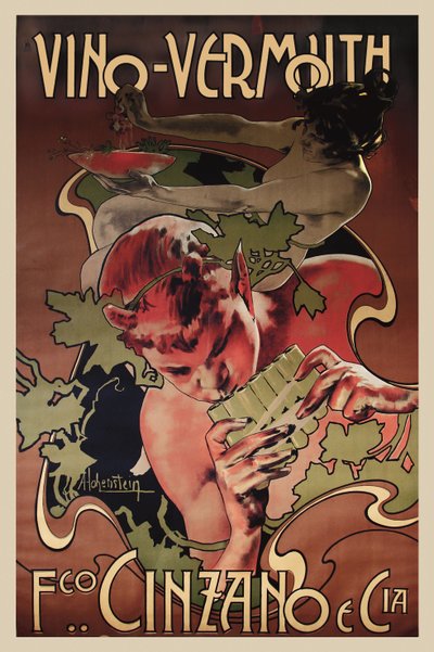 Vermouth Cinzano door Adolfo Hohenstein