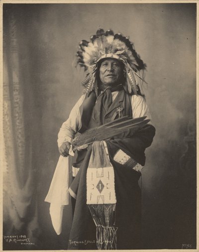 Draaiende adelaar, Sioux door Adolph F. Muhr