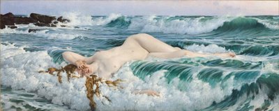 Aphrodite, circa 1893 door Adolf Hiremy Hirschl