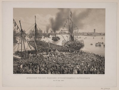 Afscheid bij de Noordse studentenbijeenkomst in Kopenhagen door Johan Adolph Kittendorff