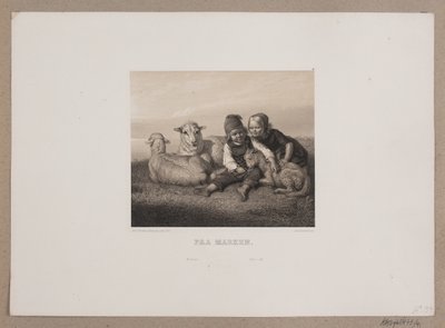 Op het veld door Johan Adolph Kittendorff