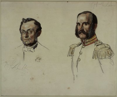 Hofraad E. Dohme, Hofraad Schulz. Studie over het schilderij „De kroning van Wilhelm I in Königsberg” door Adolph Menzel