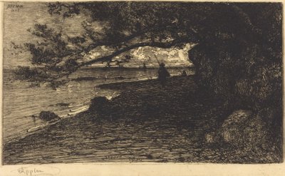 Een Villefranche-sur-Mer door Adolphe Appian
