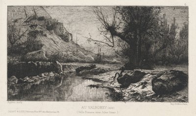 Au Valromey door Adolphe Appian