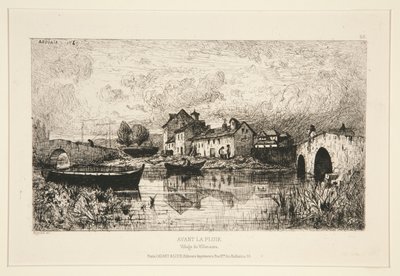 Voor de regen door Adolphe Appian