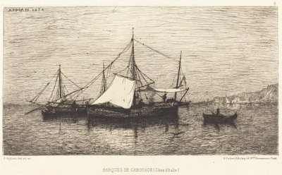 Kustvaartboten door Adolphe Appian
