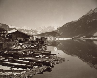 Brienzmeer door Adolphe Braun