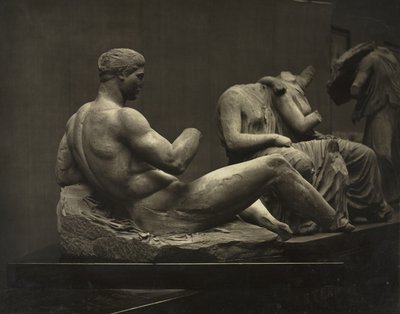 Beelden uit het Parthenon, British Museum door Adolphe Braun