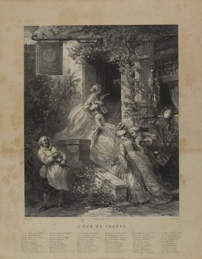 De Ecu de France door Adolphe Mouilleron