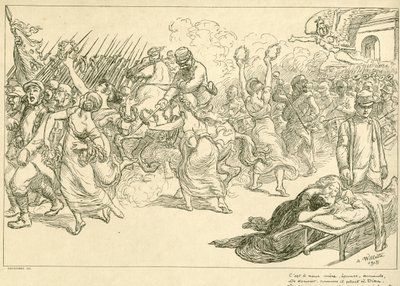 Lied van de Girondius door Adolphe Willette