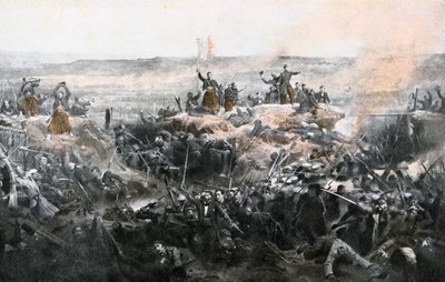 Inname van Malakoff door het Franse Leger door Adolphe Yvon