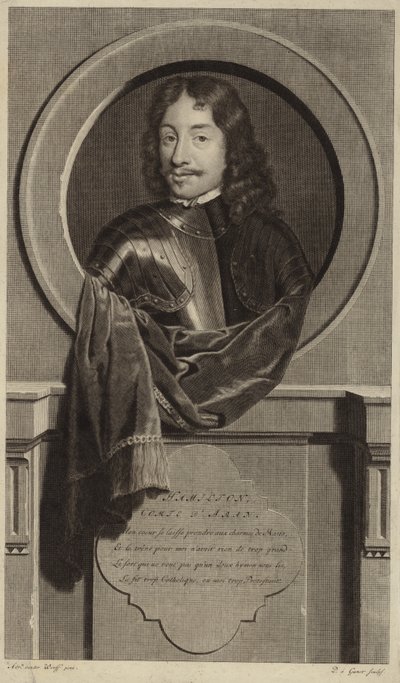 Portret van James Hamilton, Graaf van Arran door Adriaan van der Werff