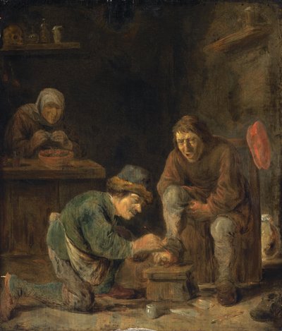 De Voetendokter door Adriaen Brouwer