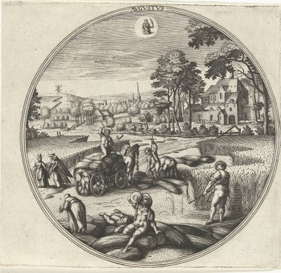 Augustus door Adriaen Collaert