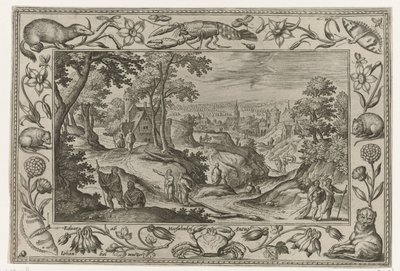 Uitzending van de apostelen door Adriaen Collaert
