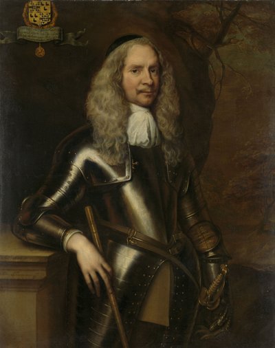 Cornelis van Aerssen (1600-62), lord of Sommelsdijk. Colonel of cavalry door Adriaen Hanneman