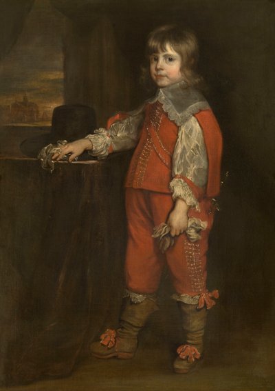 Mogelijk portret van Karel II, toen hij nog Prins van Wales was door Adriaen Hanneman