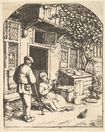 De winder door Adriaen Jansz. van Ostade
