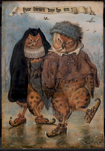 Hoe goed we samen gaan, c.1614-1662 door Adriaen Pietersz van de Venne