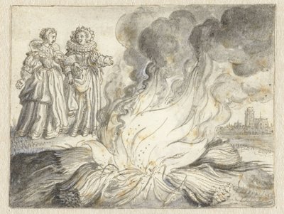 „Passie is het vuur van niets dan stro” door Adriaen Pietersz van de Venne