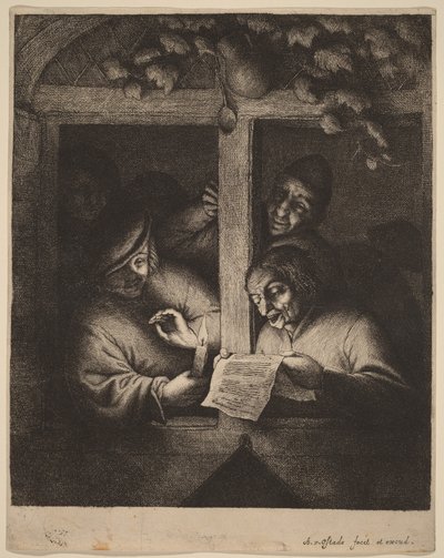  door Adriaen van Ostade