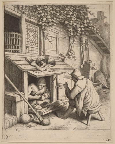  door Adriaen van Ostade