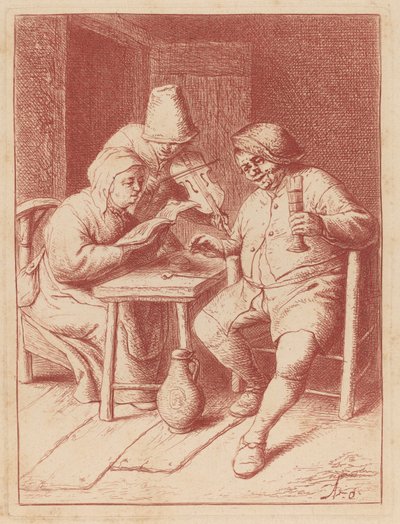 Het Concert door Adriaen van Ostade