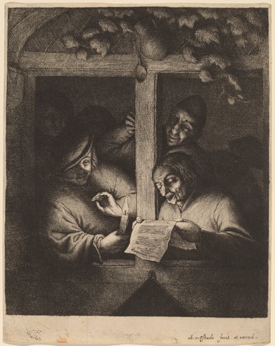 De Zangers door Adriaen van Ostade