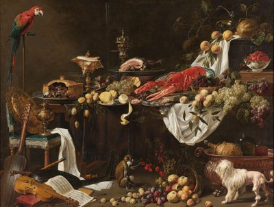 Banket stilleven door Adriaen van Utrecht