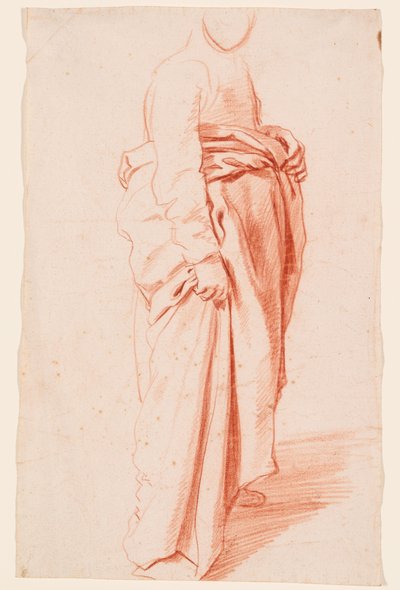 Stehende männliche Figur door Adriaen van de Velde