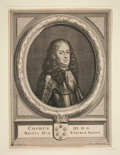 Cosimo III (1 van 31 portretten) door Adrian Haelwegh