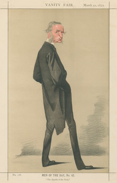 De apostel van het vlees, Canon Kingsley (Vanity Fair-serie) door Adriano Cecioni