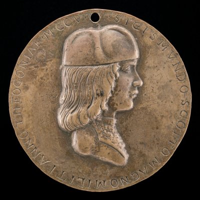 Portret van een jongen, waarschijnlijk 1488-1499 door Adriano Fiorentino
