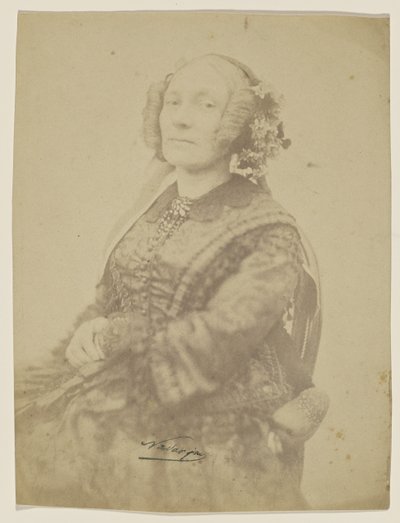 [Mrs. Fauquet]. door Adrien Alban Tournachon
