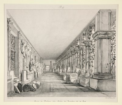 Museum van Toulouse door Adrien Dauzats