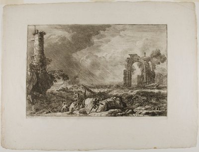 Het schipbreuk door Adrien Manglard