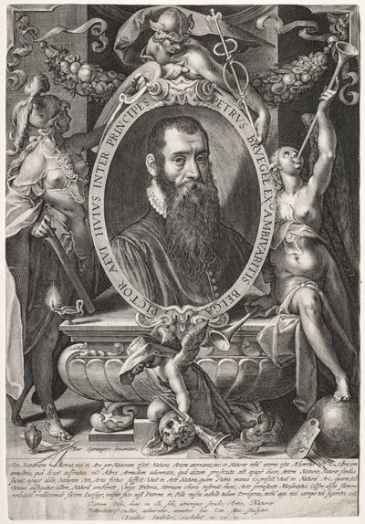 Peter Bruegel, 1606 door Aegidius Sadeler or Saedeler