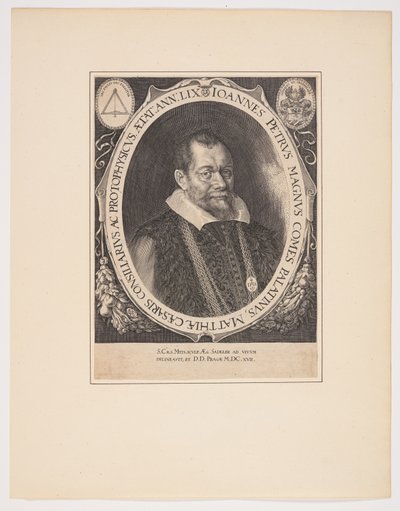 Johann Peter Magnus, arts door Aegidius Sadeler II