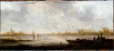 Rivierlandschap door Aelbert Cuyp