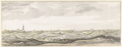 Gezicht op Den Haag door Aelbert Cuyp