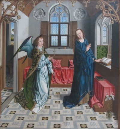 Duits: Verkündigung an Maria Annunciation. door Aelbrecht Bouts